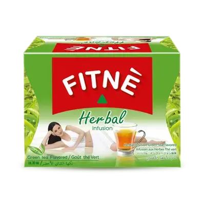 Fitne Green Tea Lemon And Honey Flavor(15 Sachets)